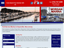 Tablet Screenshot of morganmarinanj.com